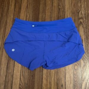 Women's Blue Athletic Shorts